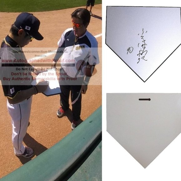 Hiroki Kokubo Yomiuri Giants Japan Signed Base COA - Picture 1 of 5